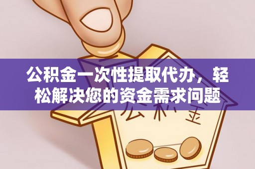 台安公积金一次性提取代办，轻松解决您的资金需求问题