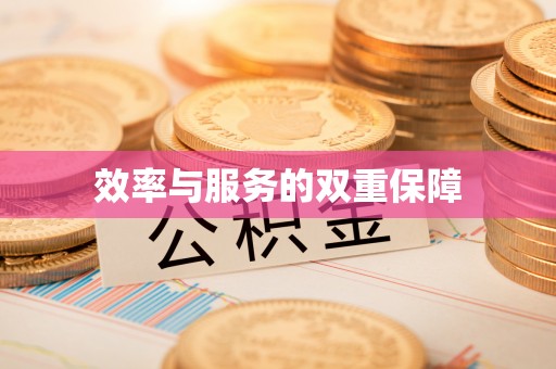 台安效率与服务的双重保障