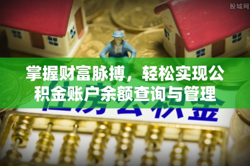 台安掌握财富脉搏，轻松实现公积金账户余额查询与管理
