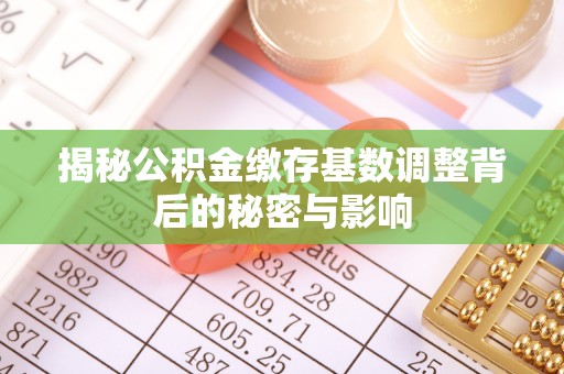 台安揭秘公积金缴存基数调整背后的秘密与影响