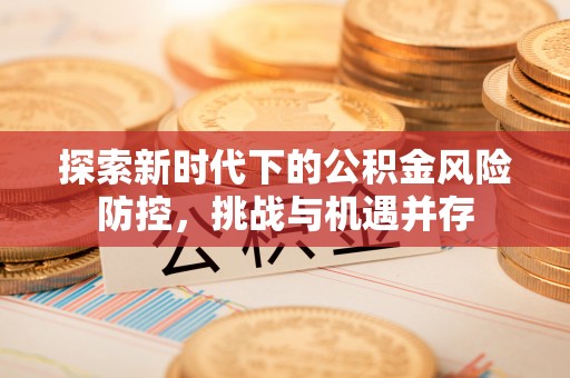 台安探索新时代下的公积金风险防控，挑战与机遇并存