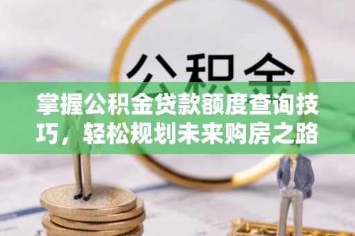 台安掌握公积金贷款额度查询技巧，轻松规划未来购房之路