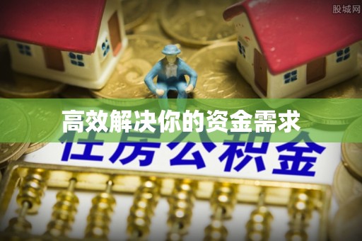 台安高效解决你的资金需求