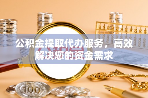 台安公积金提取代办服务，高效解决您的资金需求