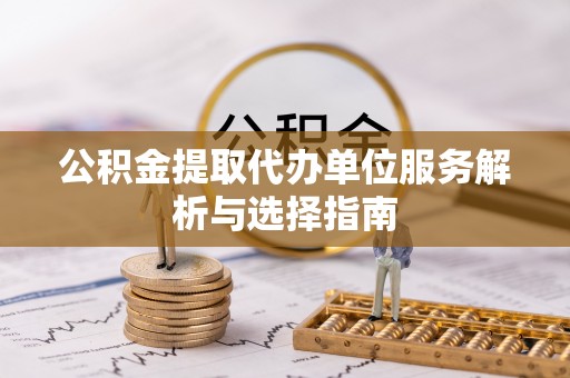 台安公积金提取代办单位服务解析与选择指南