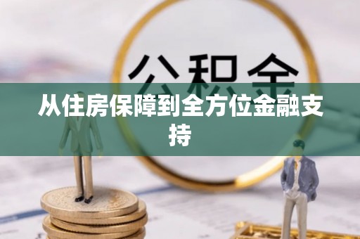 台安从住房保障到全方位金融支持